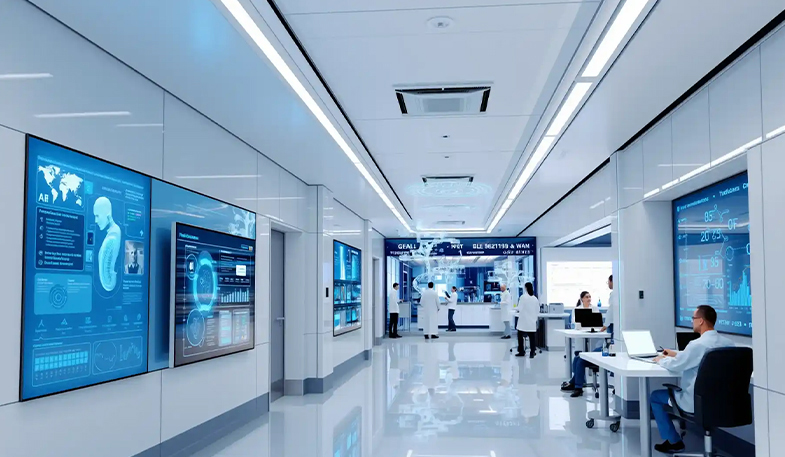 Aplicaciones de las pantallas industriales en el &aacute;mbito m&eacute;dico y sanitario.