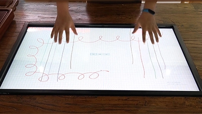 Marco t&aacute;ctil infrarrojo (TF)