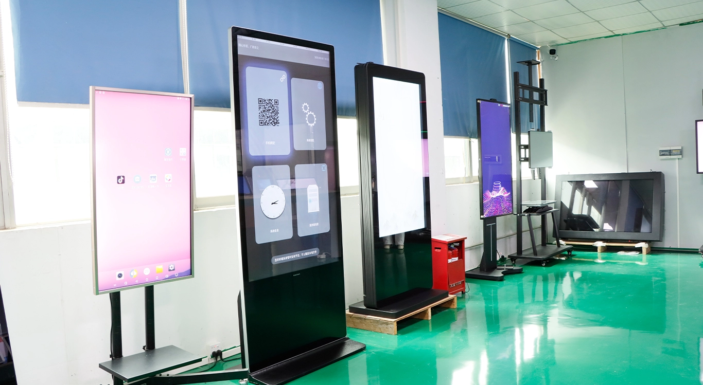 Sala de exposici&oacute;n t&aacute;ctil todo en uno