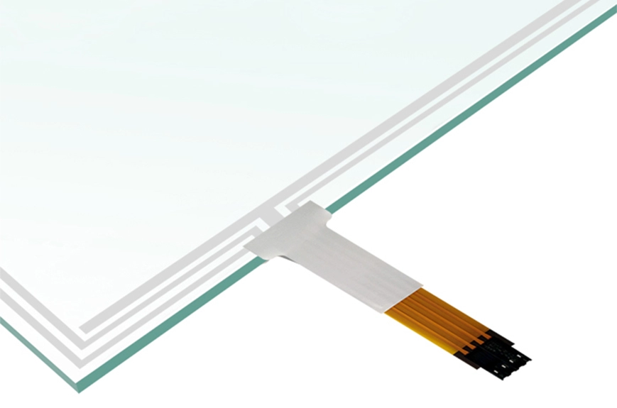 Pantalla t&aacute;ctil resistiva de 10,4 a 22 pulgadas (4 cables)