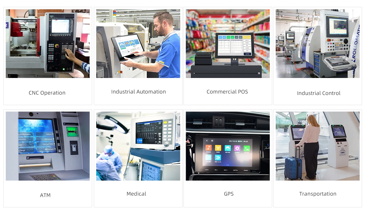 Pantalla táctil resistiva de 7 a 22 pulgadas (5 cables)