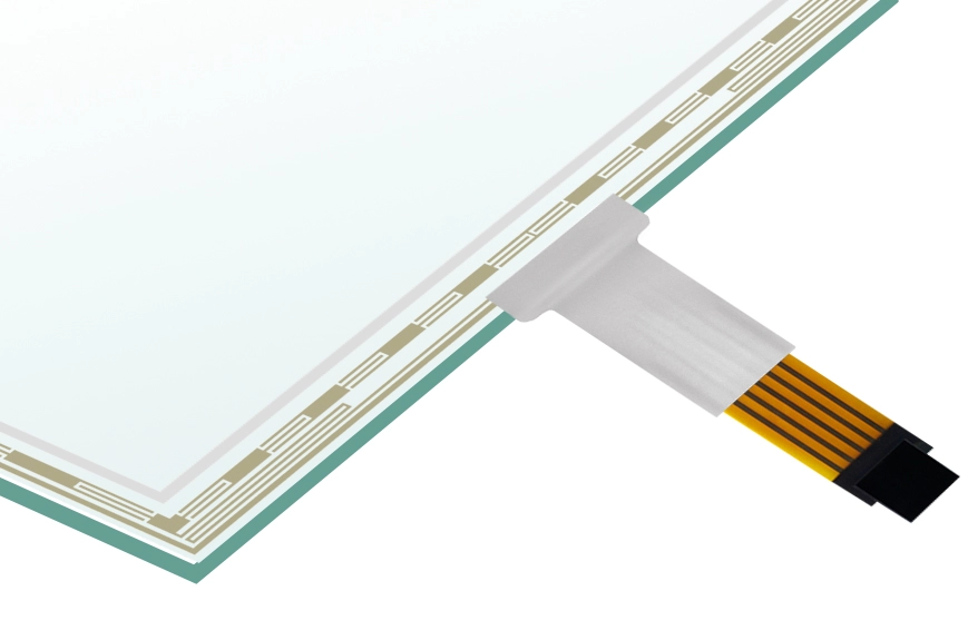 Pantalla t&aacute;ctil resistiva de 7 a 22 pulgadas (5 cables)