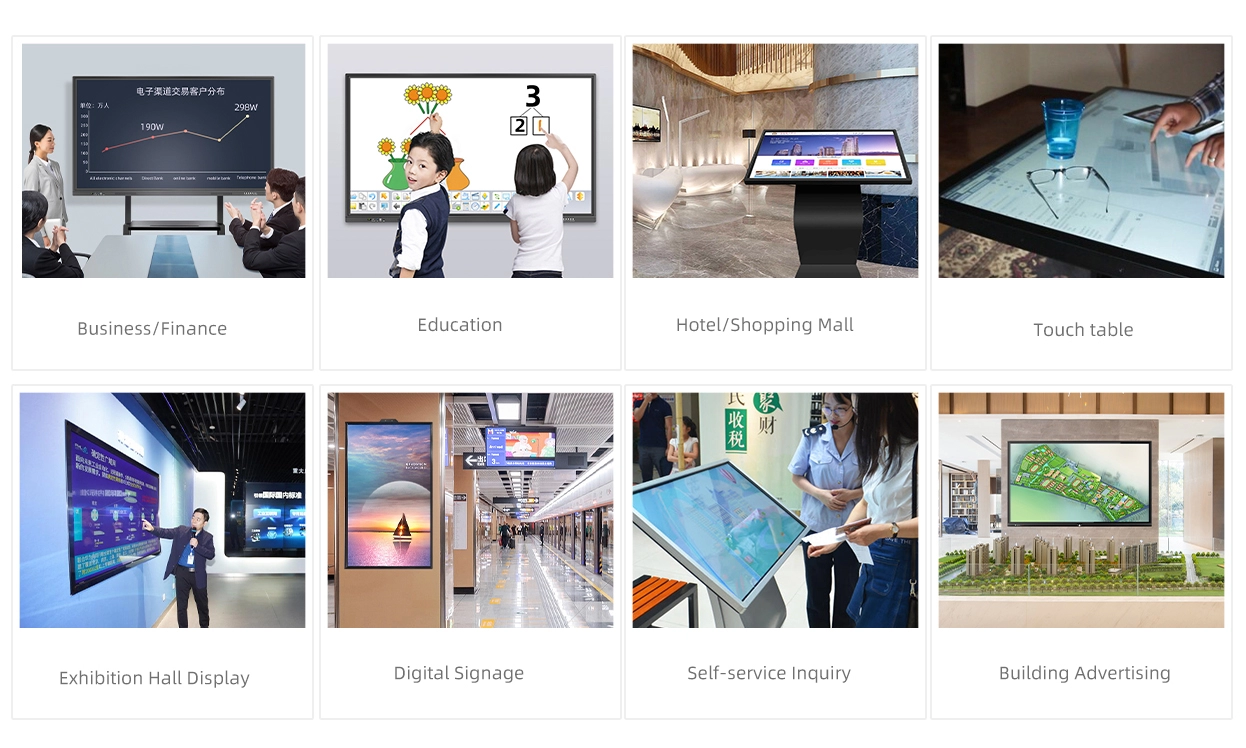 Marco t&aacute;ctil infrarrojo de 32 a 70 pulgadas (serie TF)