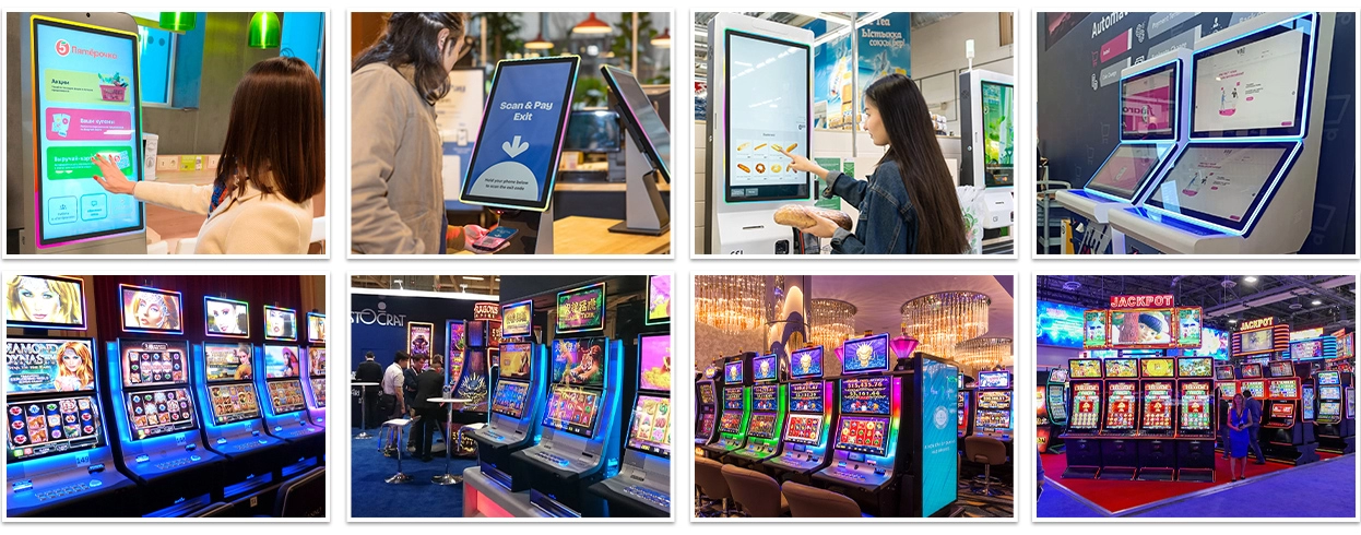 Monitor t&aacute;ctil con marco LED de 21,5 a 43 pulgadas (serie PM)