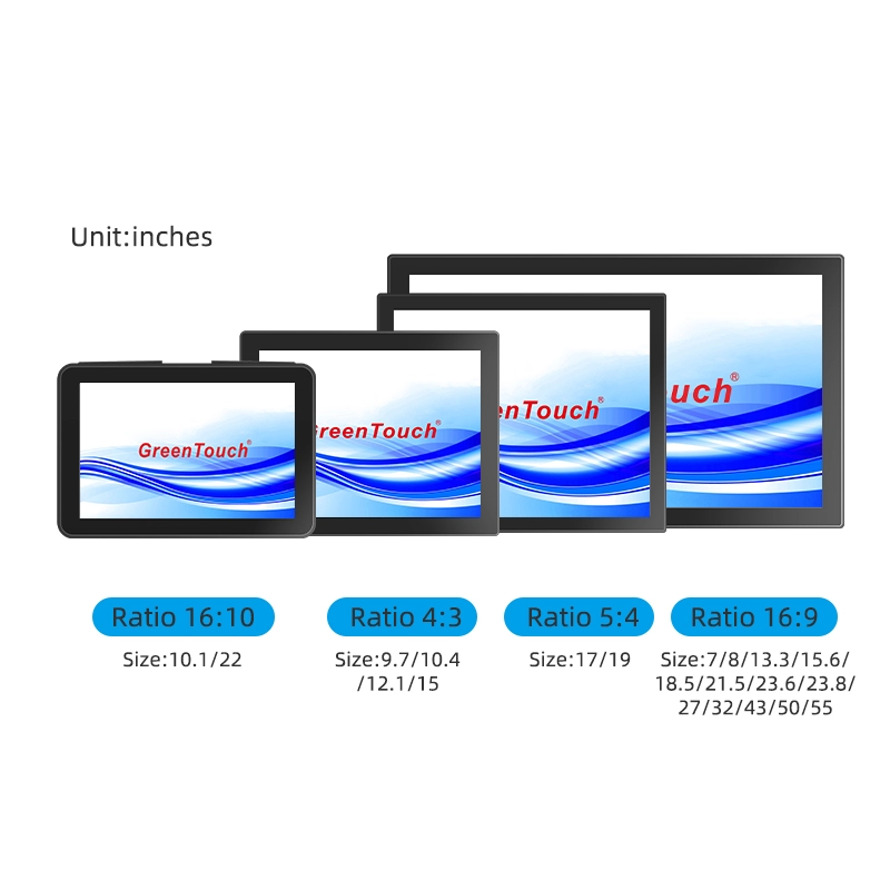 PC con panel t&aacute;ctil de marco abierto de 9,7 a 55 pulgadas (serie 2C)
