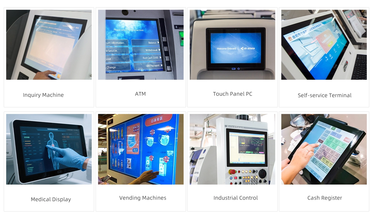 Pantalla t&aacute;ctil capacitiva de 10,4 a 23 pulgadas