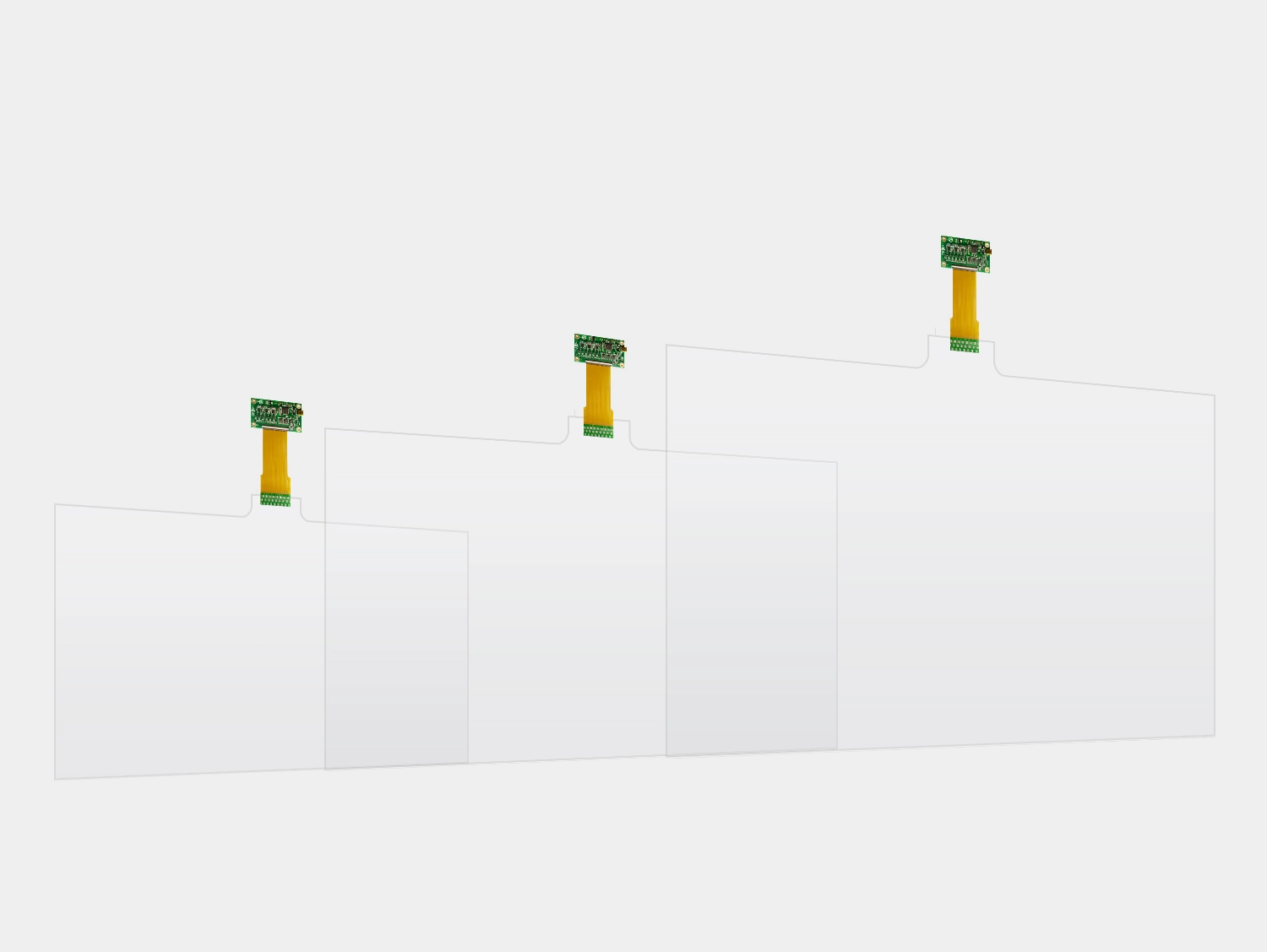 Descripci&oacute;n general de la l&aacute;mina t&aacute;ctil capacitiva 