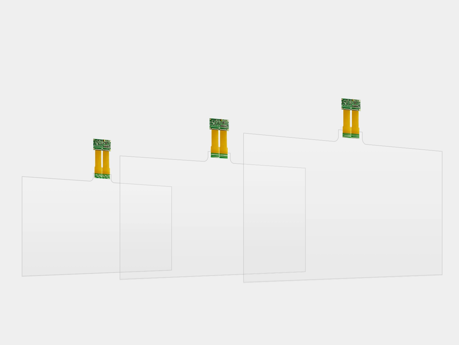 Descripci&oacute;n general de la l&aacute;mina t&aacute;ctil capacitiva 