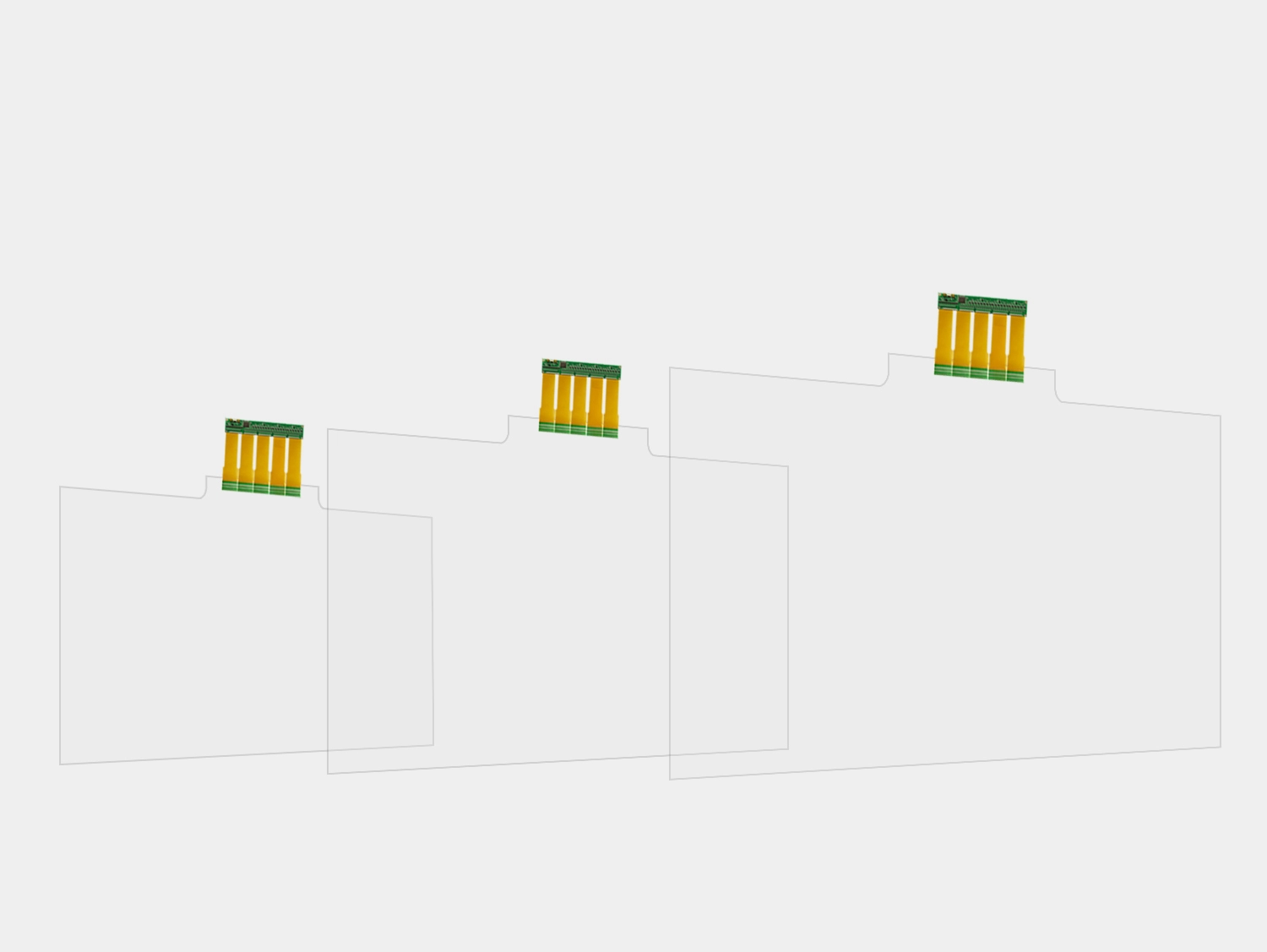 Descripci&oacute;n general de la l&aacute;mina t&aacute;ctil capacitiva 