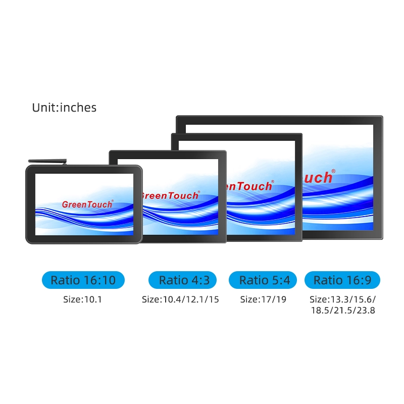 PC con panel t&aacute;ctil de alto brillo de 10,1 a 23,8 pulgadas (serie 2CGL)