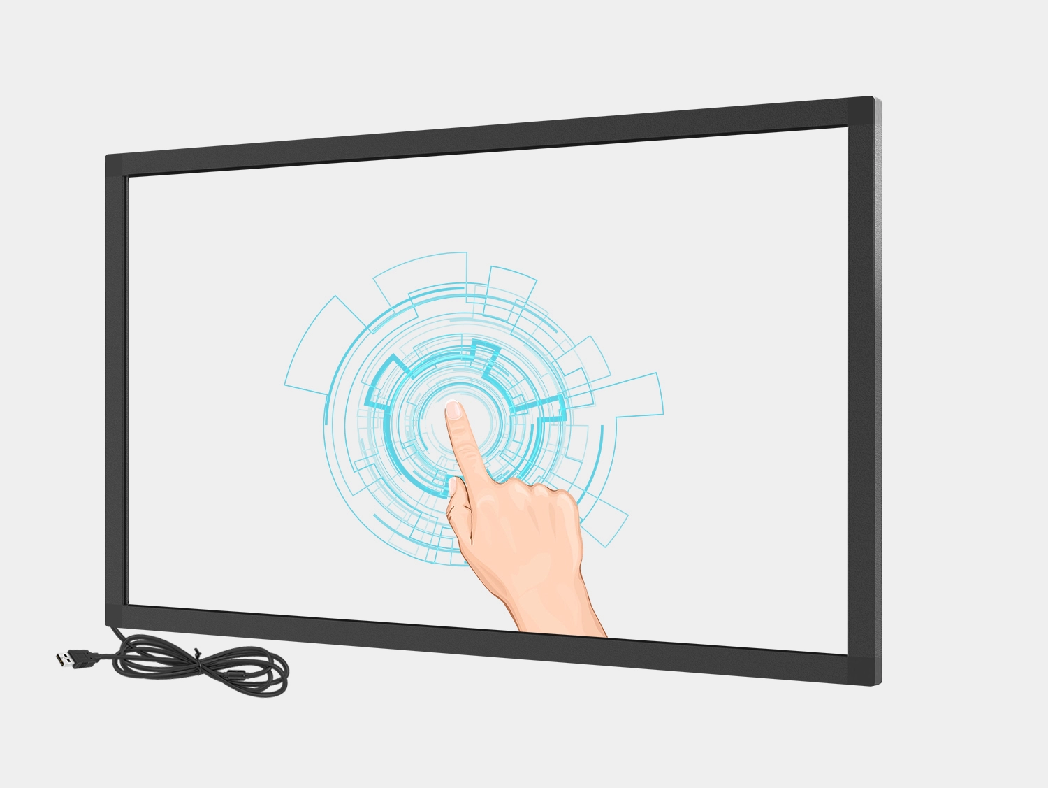 Descripci&oacute;n general del marco t&aacute;ctil infrarrojo TF 