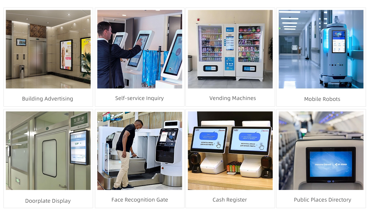 Letreros digitales de tamaño pequeño de 7 a 27 pulgadas (serie 3A)