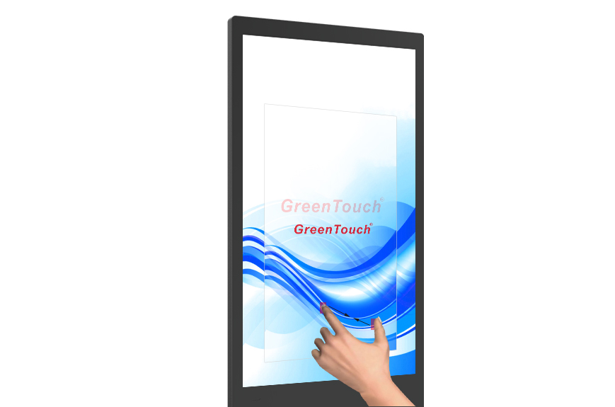 Pantalla t&aacute;ctil digital de pie de 32 a 65 pulgadas (serie 6C)