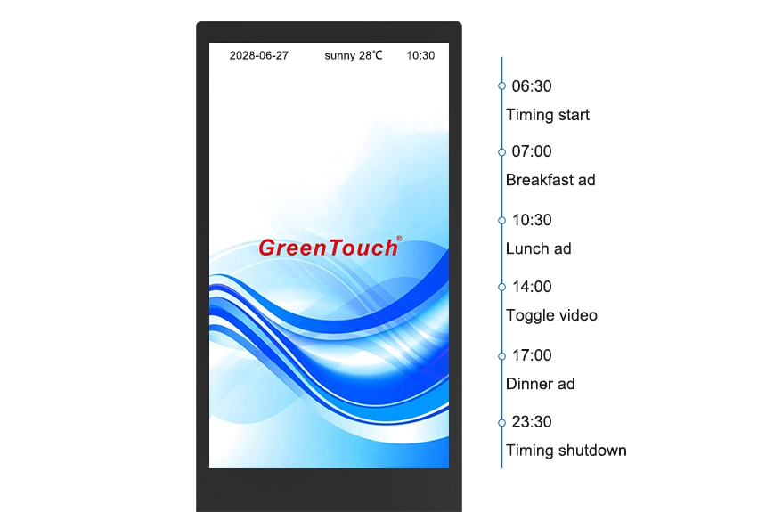 Se&ntilde;alizaci&oacute;n digital de pie de 32 a 65 pulgadas (serie 6C)