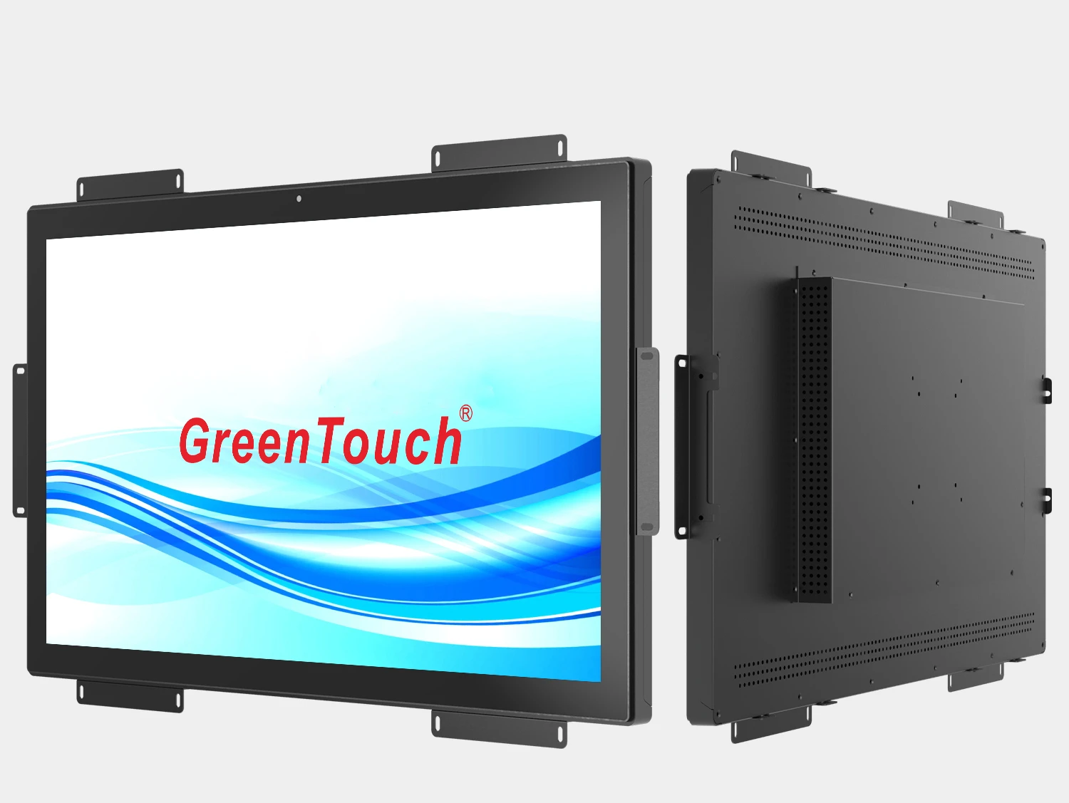 Descripci&oacute;n general del monitor t&aacute;ctil 4k de 27"