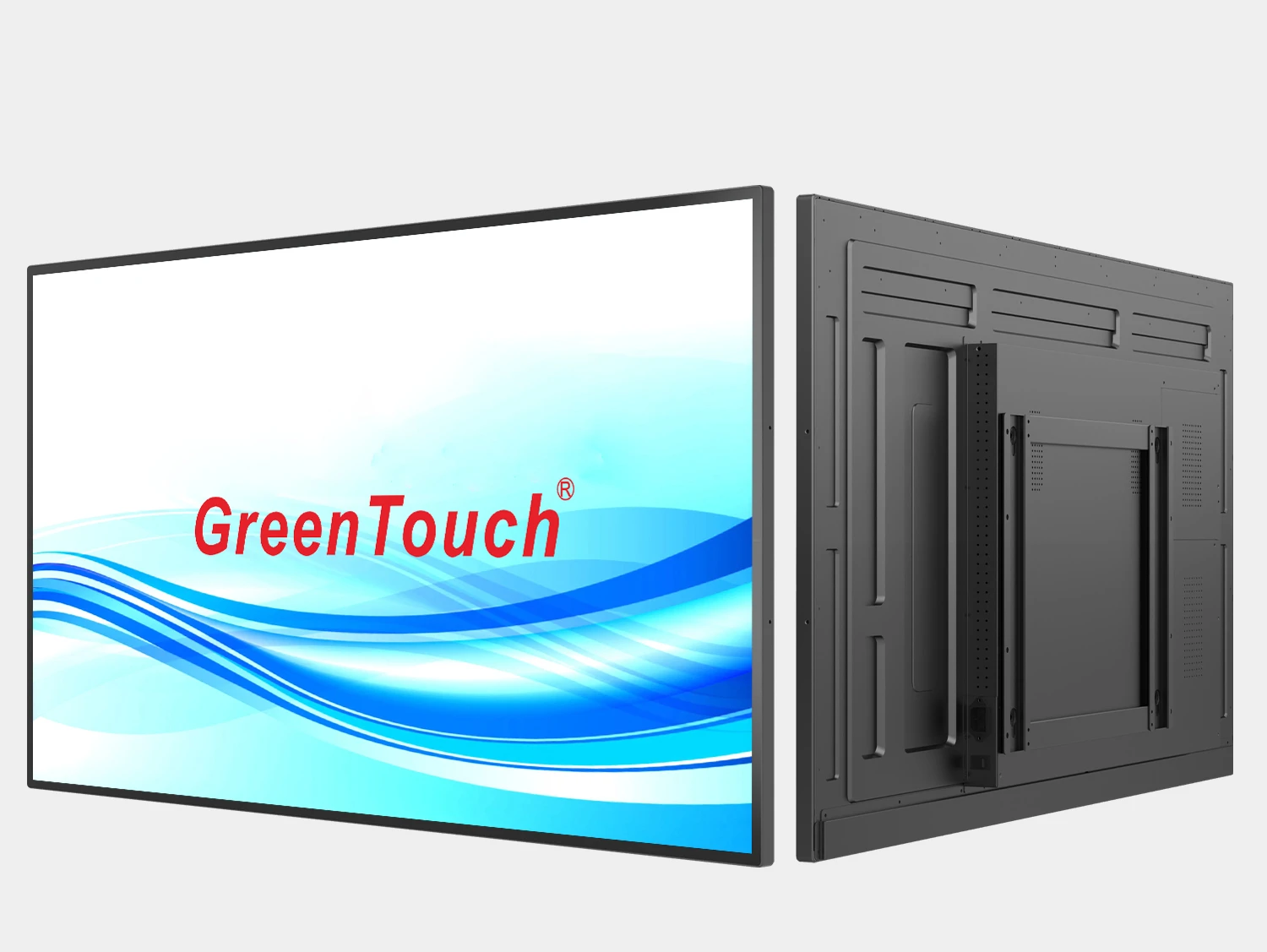 Descripci&oacute;n general del monitor t&aacute;ctil 4K de 55"