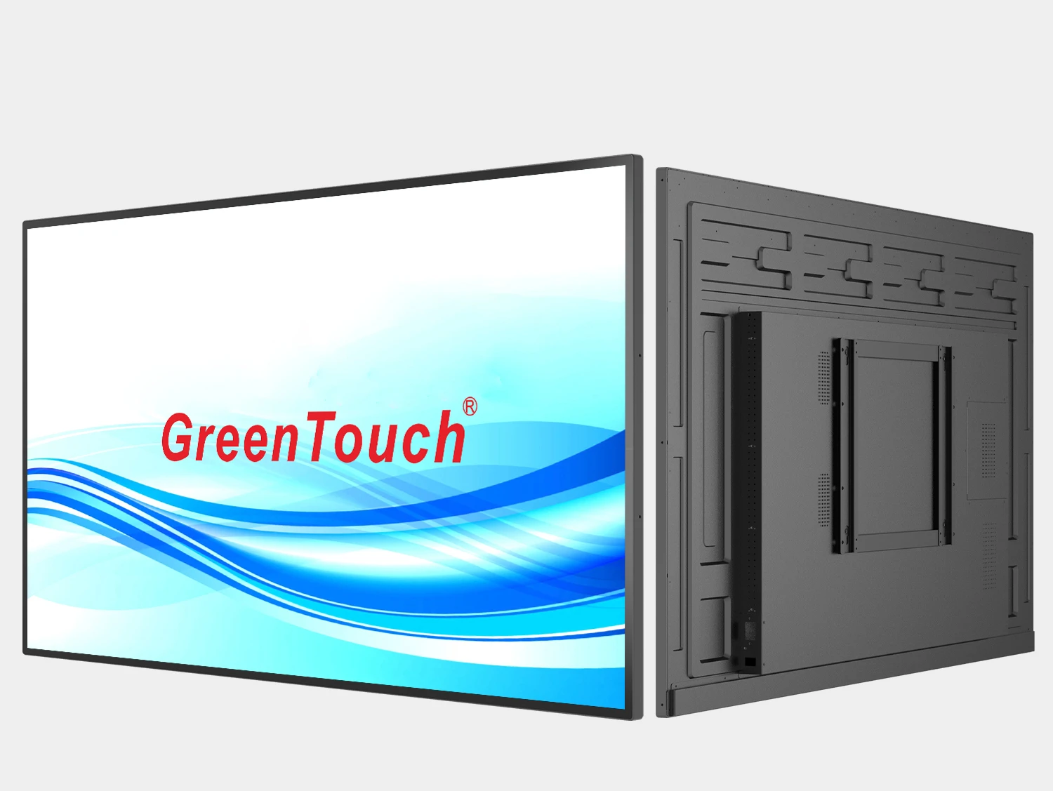 Descripci&oacute;n general del monitor t&aacute;ctil 4K de 65"