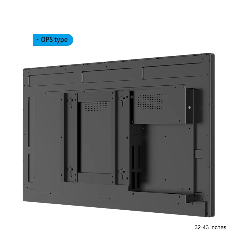 Monitor t&aacute;ctil PCAP de montaje en pared de 32 a 65 pulgadas (serie 6C-C)