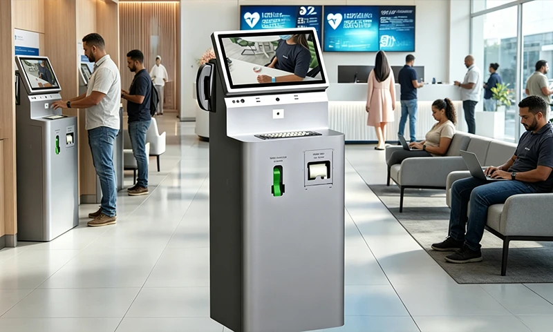 19 inch capacitive touch display used in bank self-service terminals