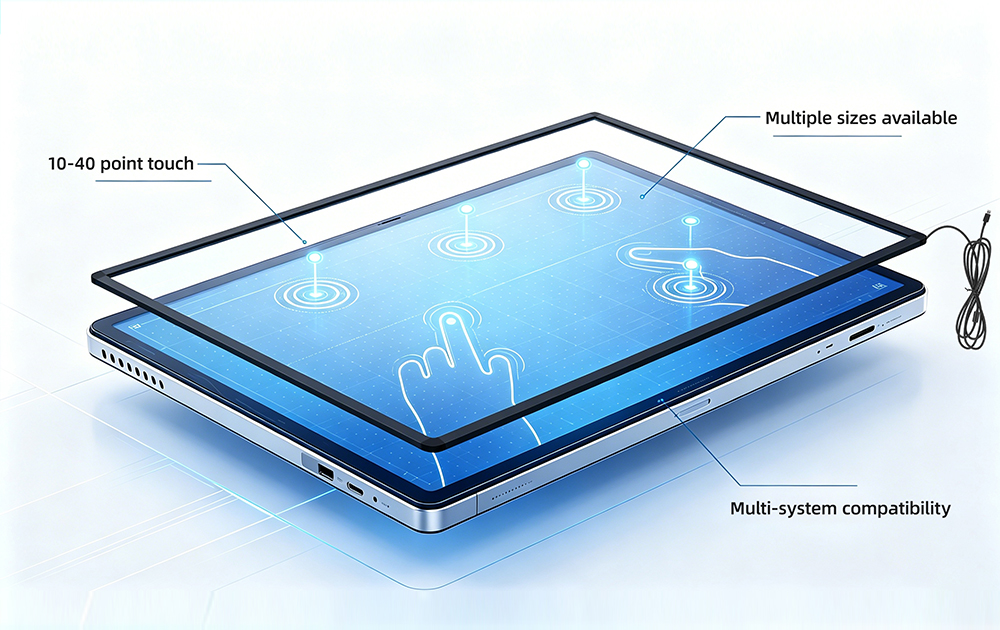 La tecnolog&iacute;a de pantalla t&aacute;ctil infrarroja GreenTouch contin&uacute;a actualiz&aacute;ndose.