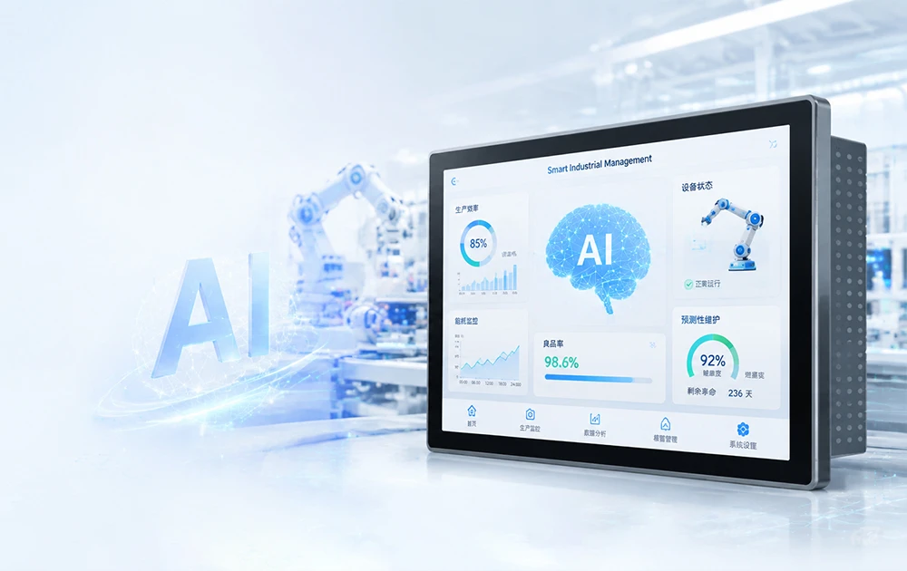 How AI Is Transforming Industrial Touch Displays in 2026